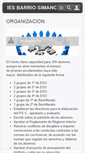 Mobile Screenshot of iesbarriosimancas.org